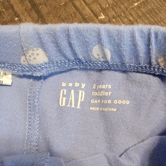 GAP Kids Blue Polka Dot Leggings - Picture 3 of 5